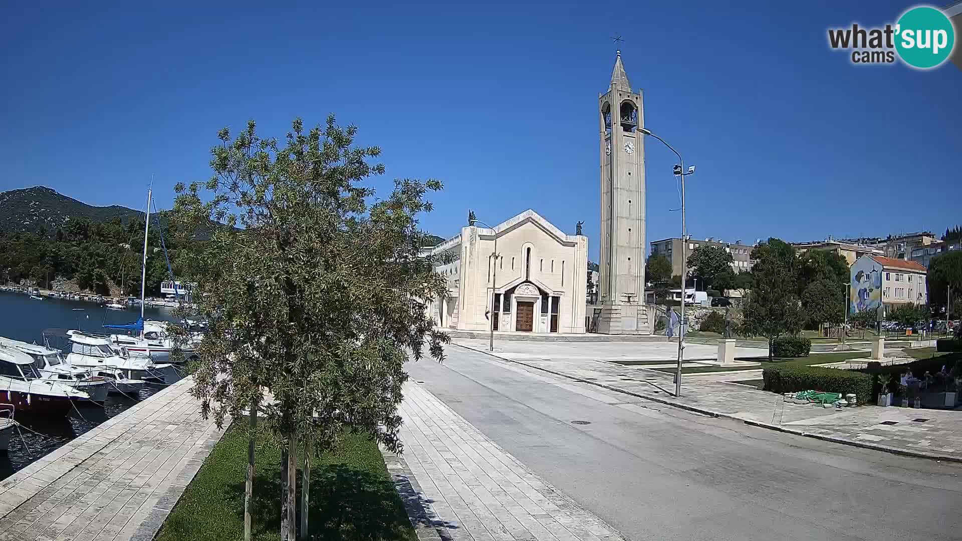 Spletna kamera Ploče | Osupljiv pogled na Rivo in katedralo