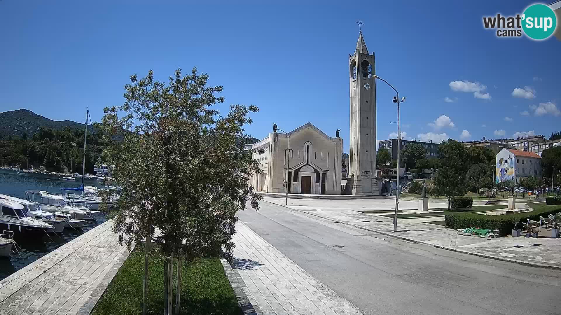 Spletna kamera Ploče | Osupljiv pogled na Rivo in katedralo