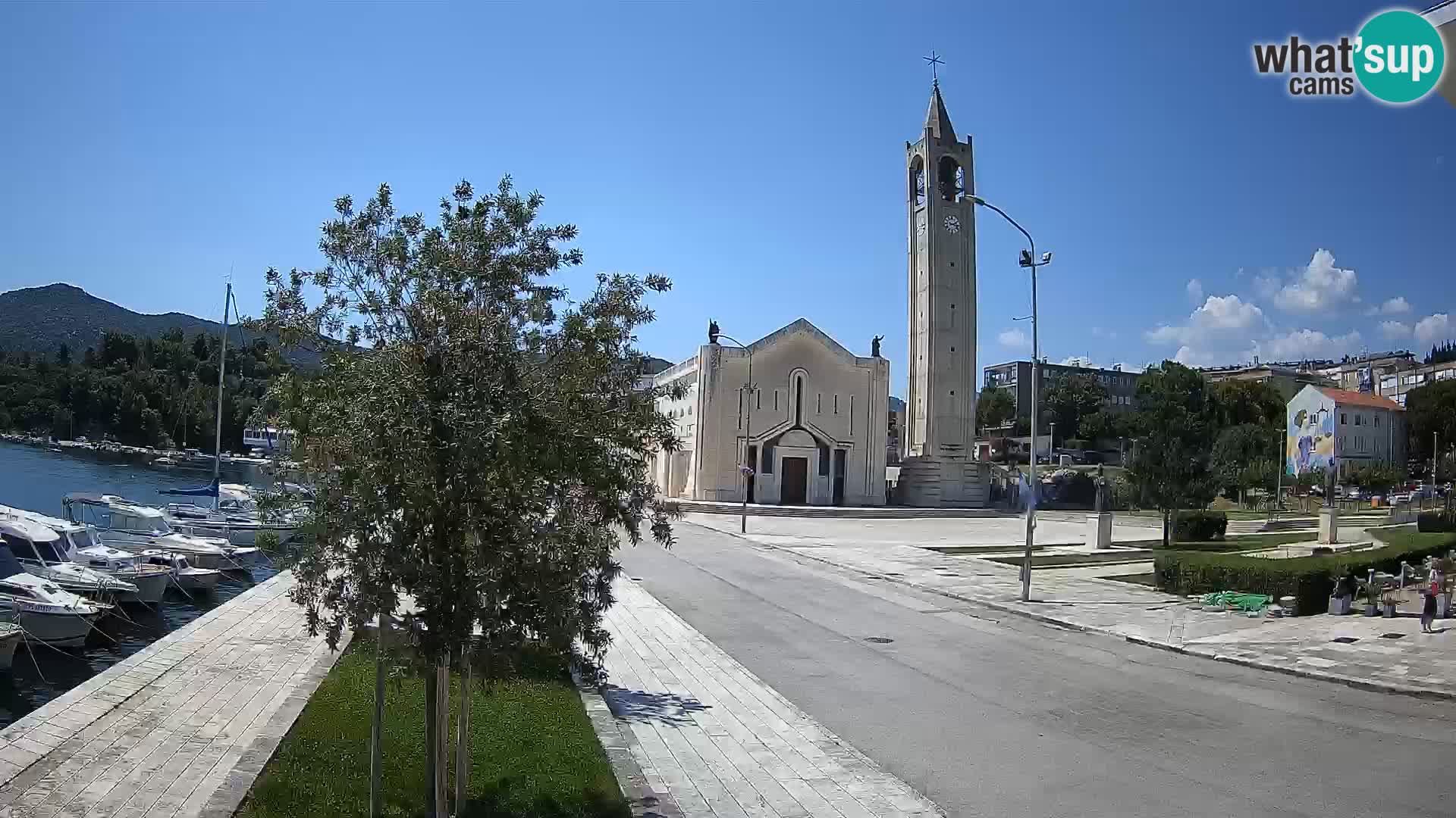 Spletna kamera Ploče | Osupljiv pogled na Rivo in katedralo