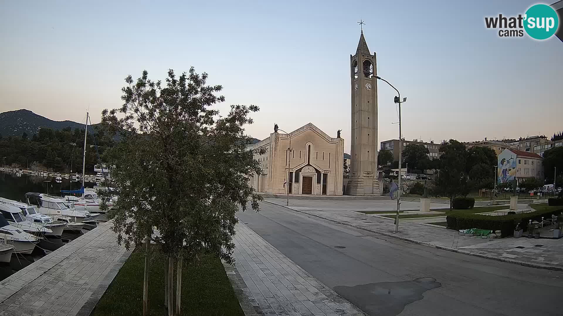 Livecam Ploce | Vues captivantes sur Riva et la cathédrale