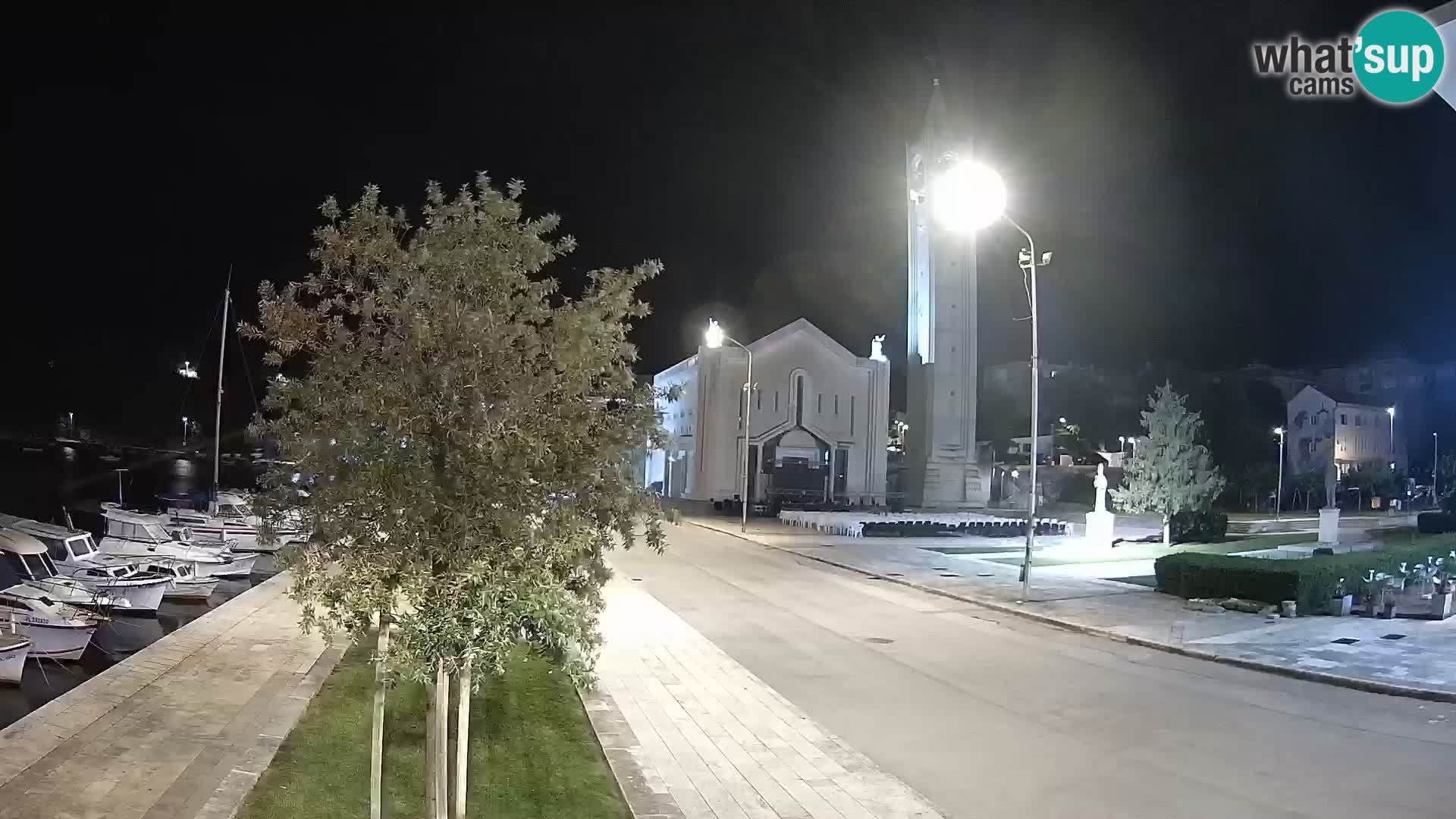 Spletna kamera Ploče | Osupljiv pogled na Rivo in katedralo