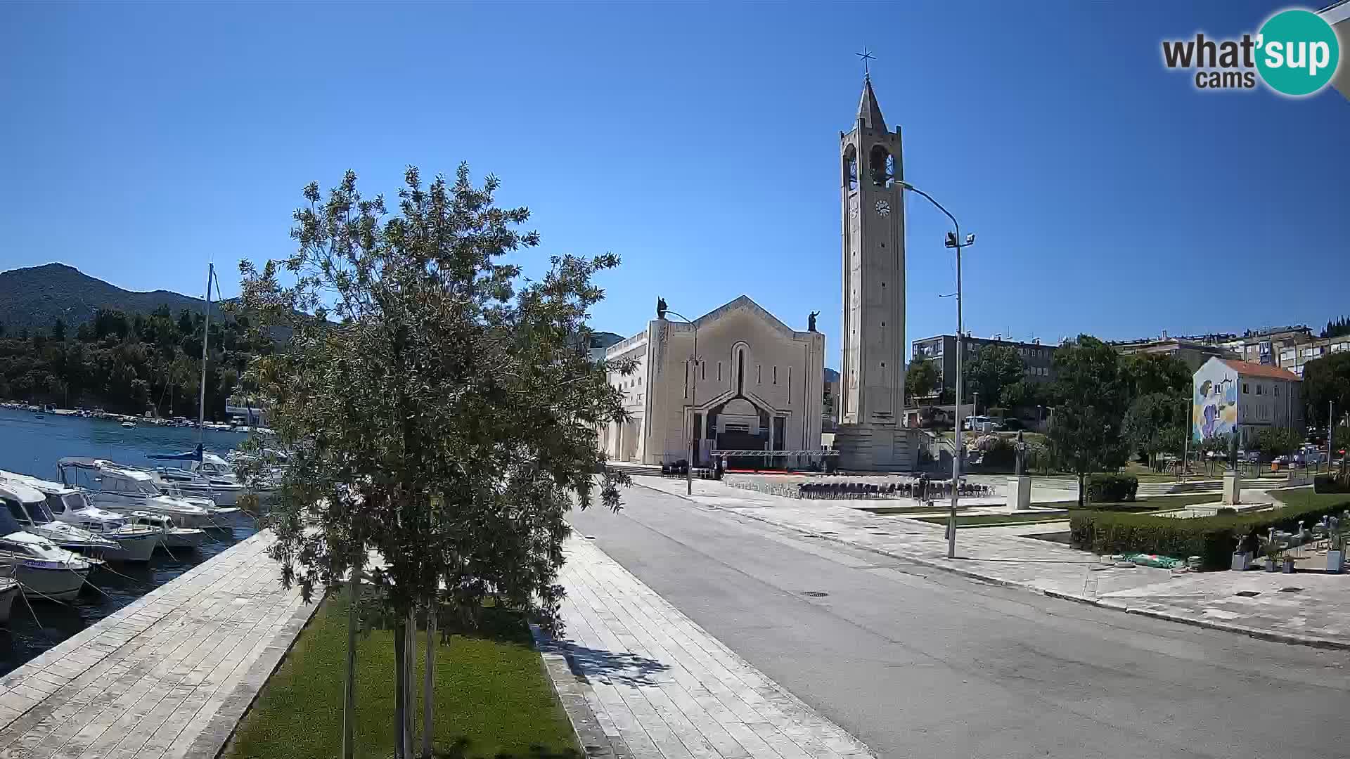 Livecam Ploce | Vues captivantes sur Riva et la cathédrale