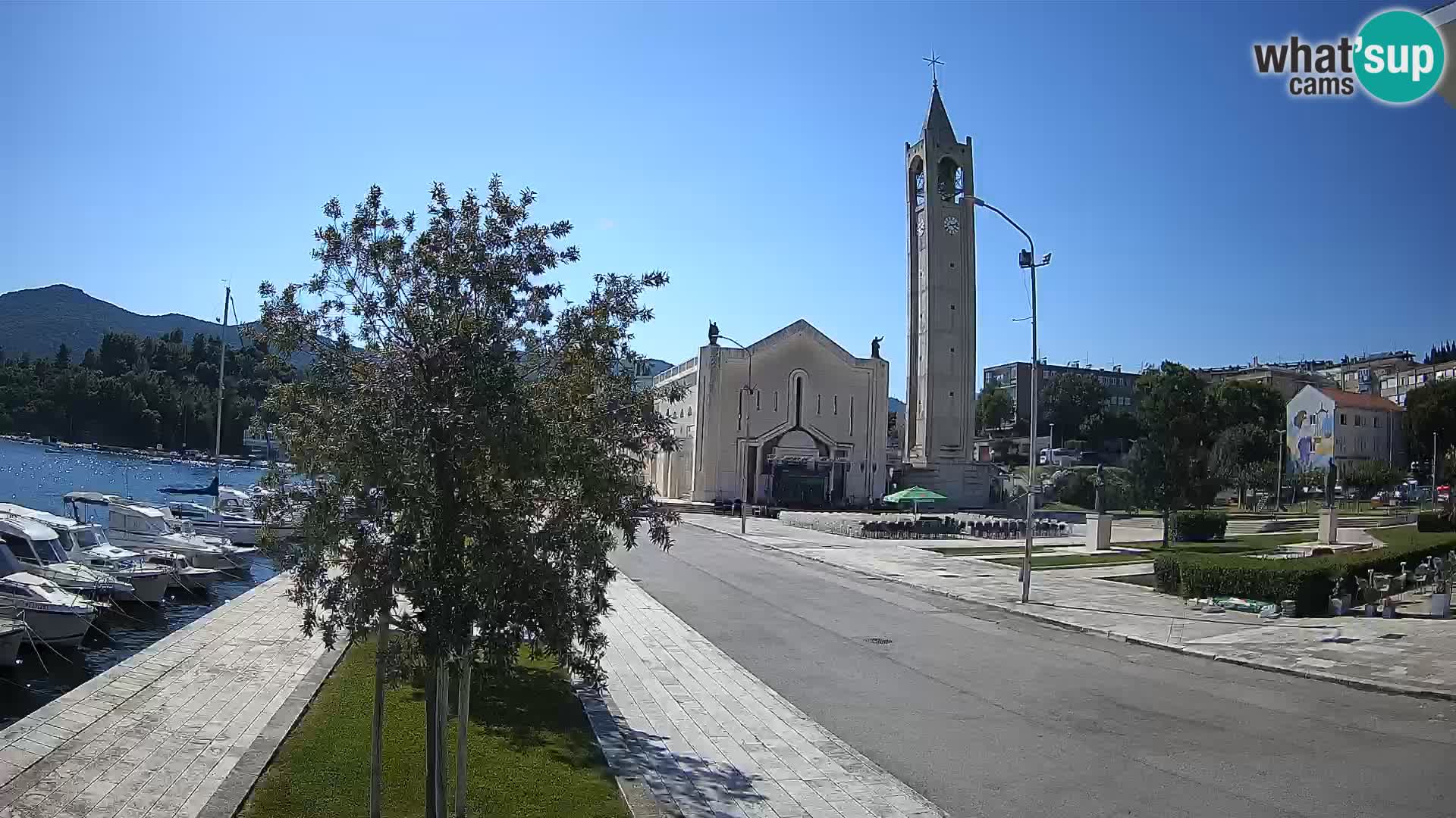 Livecam Ploce | Vues captivantes sur Riva et la cathédrale