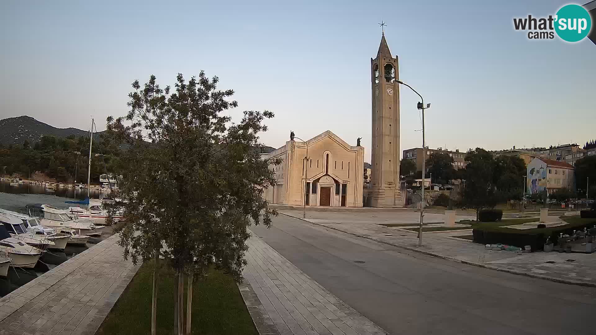 Livecam Ploce | Vues captivantes sur Riva et la cathédrale