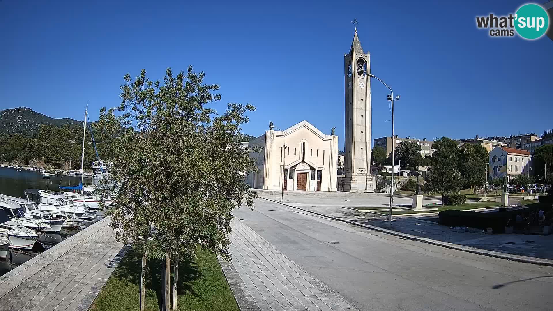 Webcam Ploče | Fesselnde Ausblicke auf Riva und die Kathedrale