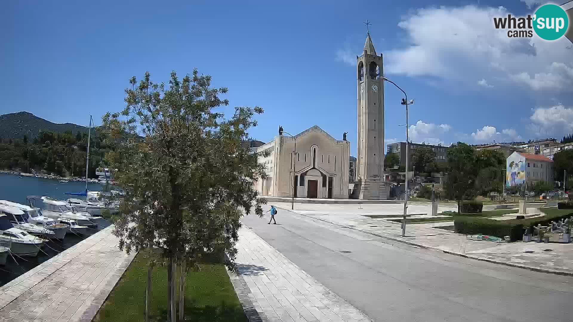 Livecam Ploce | Vues captivantes sur Riva et la cathédrale