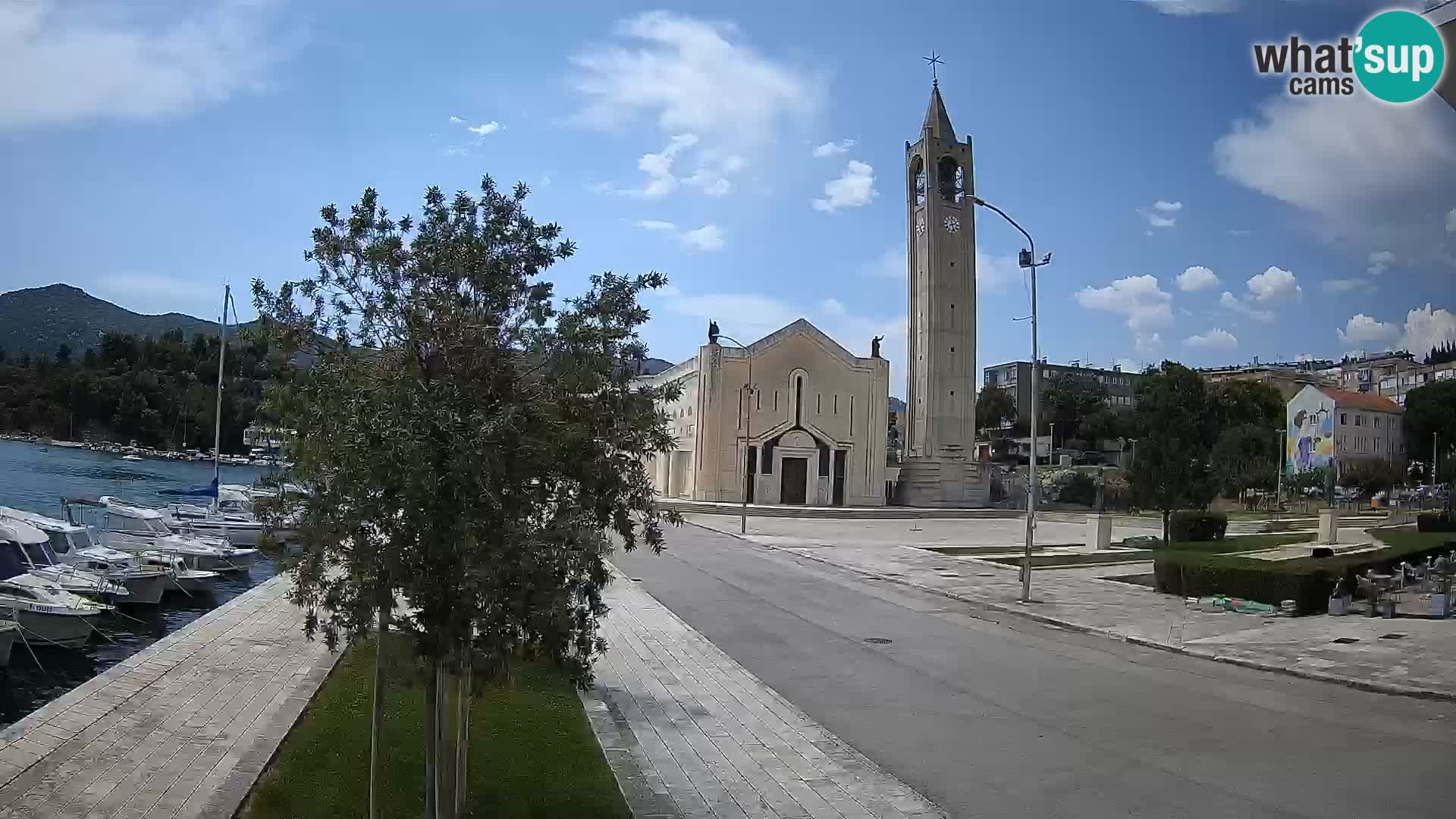 Spletna kamera Ploče | Osupljiv pogled na Rivo in katedralo