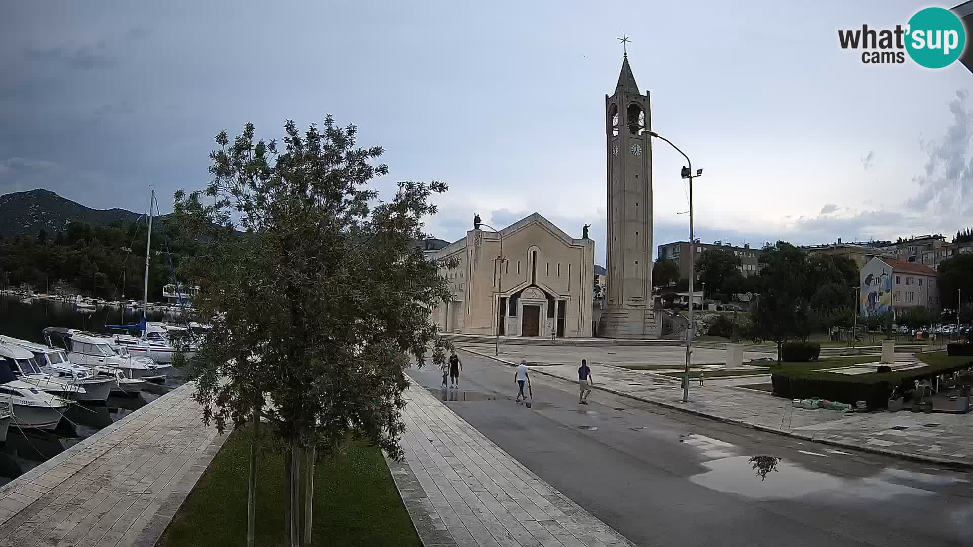Livecam Ploce | Vues captivantes sur Riva et la cathédrale