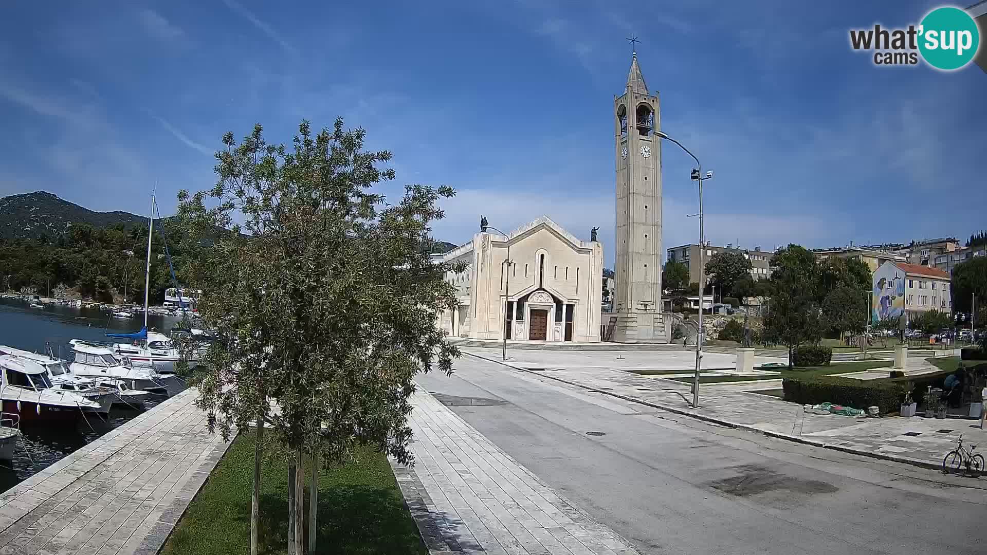 Spletna kamera Ploče | Osupljiv pogled na Rivo in katedralo