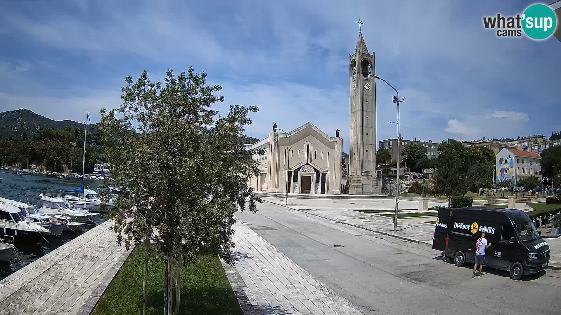 Webcam Ploče | Fesselnde Ausblicke auf Riva und die Kathedrale