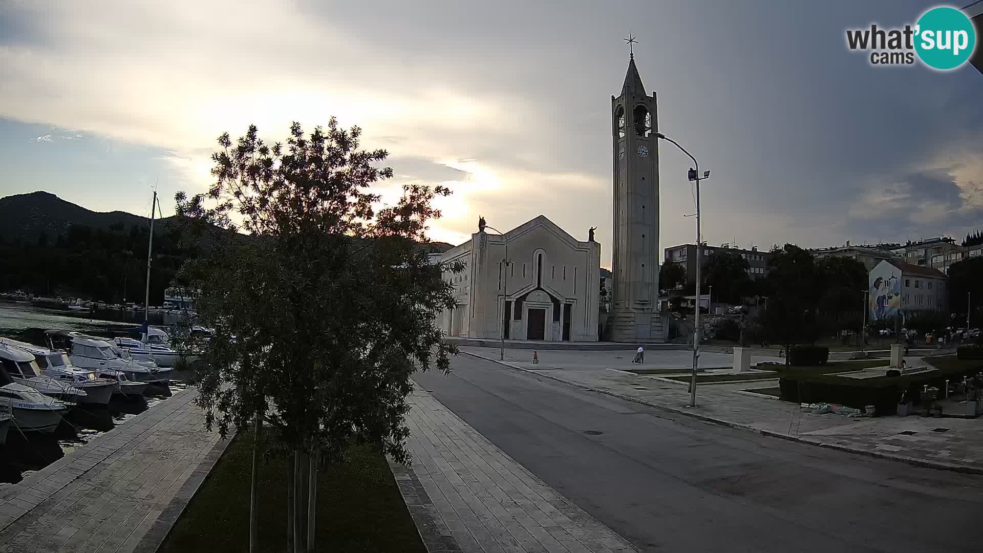 Livecam Ploce | Vues captivantes sur Riva et la cathédrale