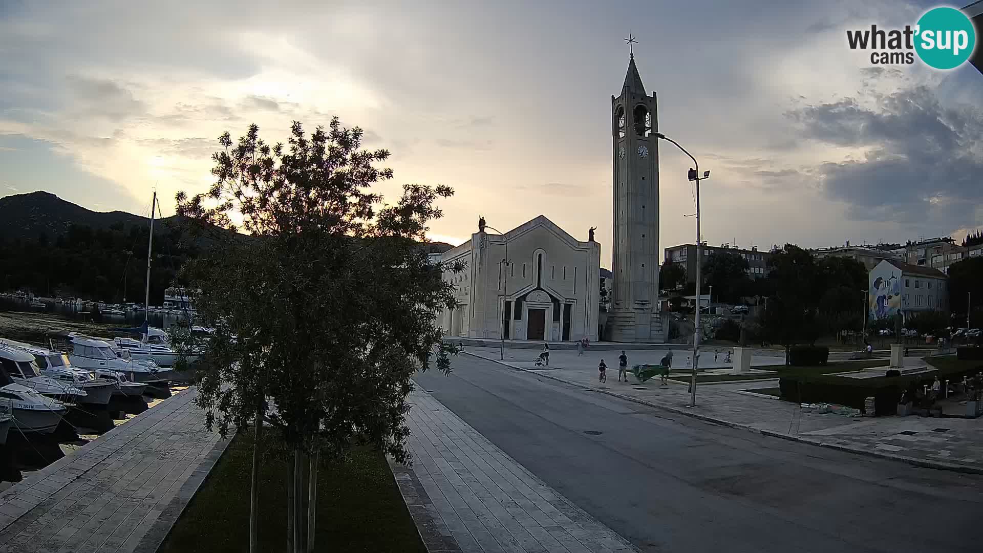 Livecam Ploce | Vues captivantes sur Riva et la cathédrale