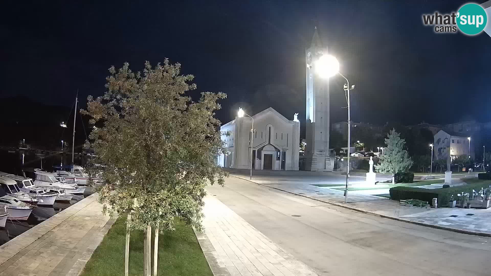 Spletna kamera Ploče | Osupljiv pogled na Rivo in katedralo