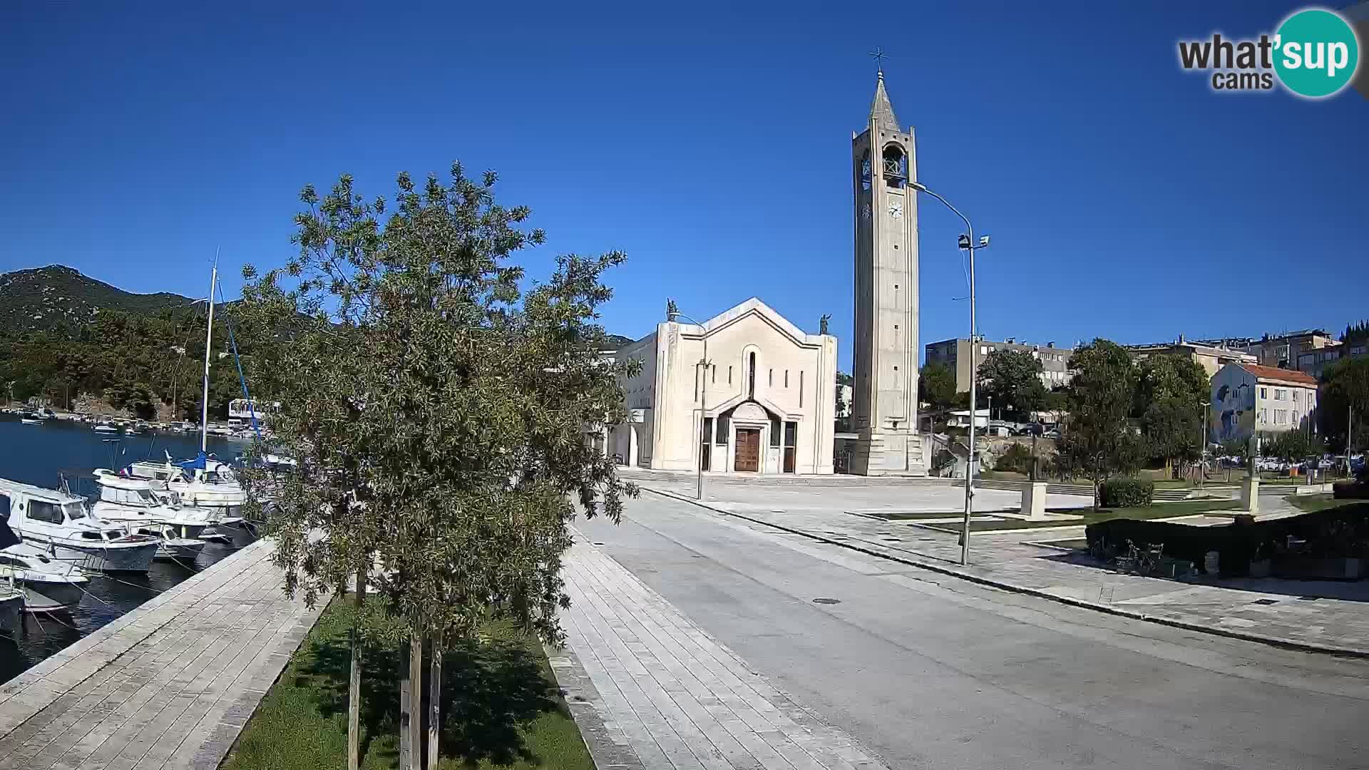 Livecam Ploce | Vues captivantes sur Riva et la cathédrale