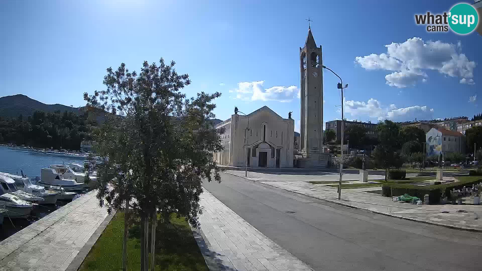 Livecam Ploce | Vues captivantes sur Riva et la cathédrale