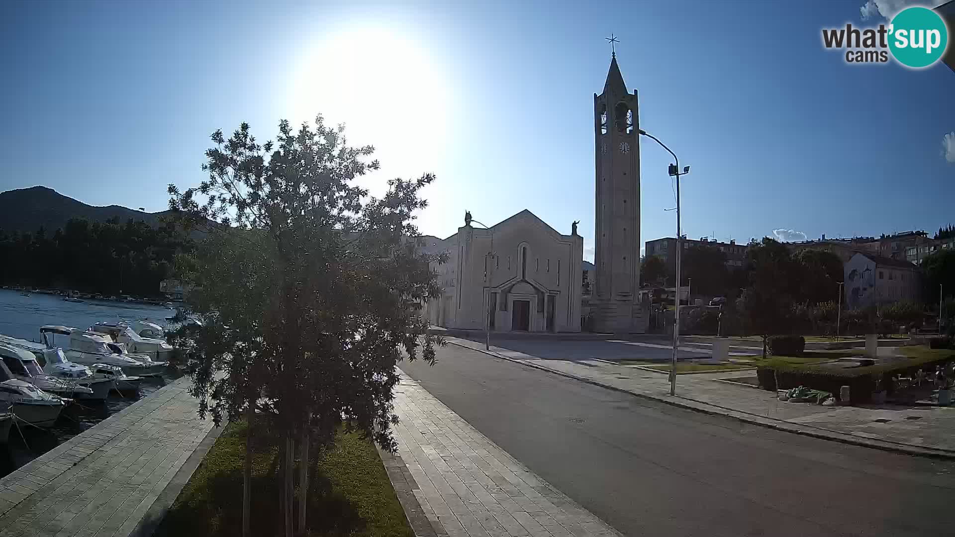 Livecam Ploce | Vues captivantes sur Riva et la cathédrale