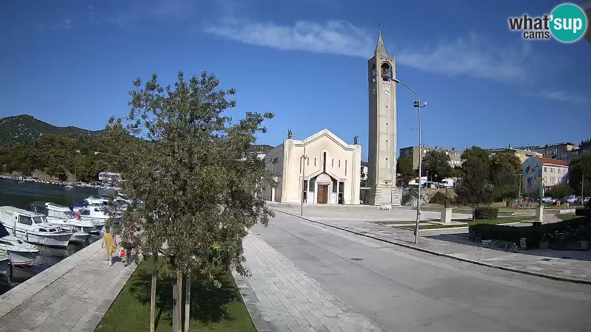 Livecam Ploce | Vues captivantes sur Riva et la cathédrale