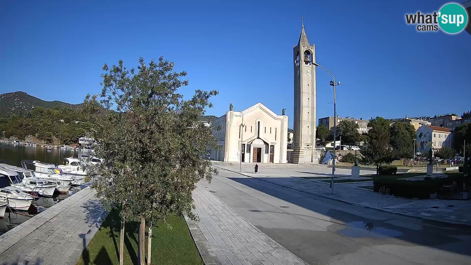 Livecam Ploce | Vues captivantes sur Riva et la cathédrale