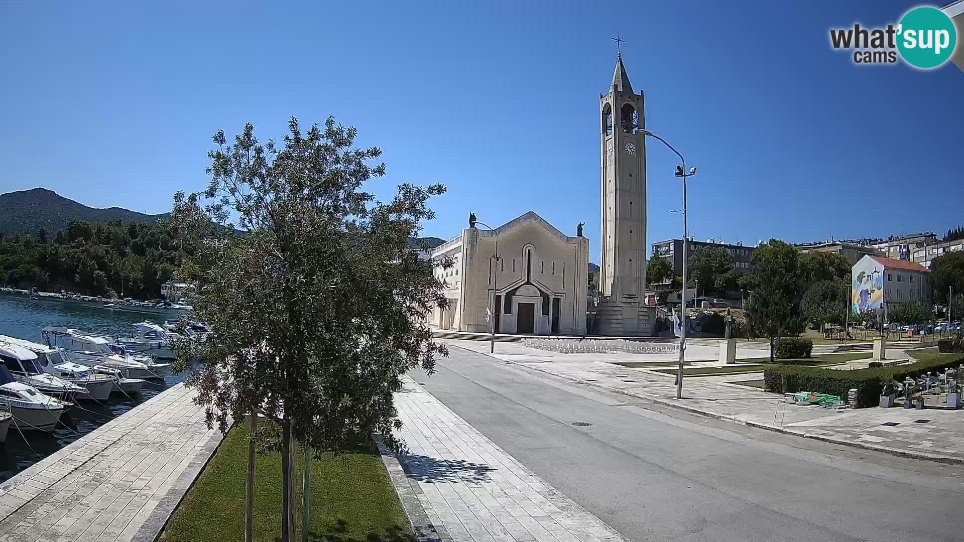Livecam Ploce | Vues captivantes sur Riva et la cathédrale