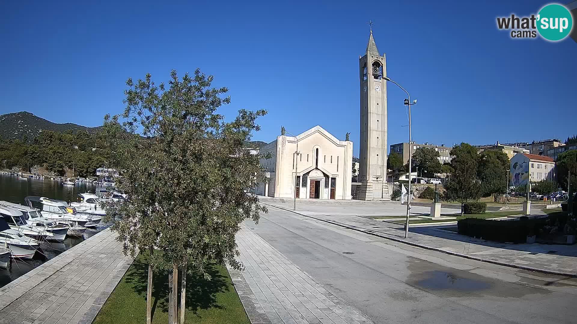 Spletna kamera Ploče | Osupljiv pogled na Rivo in katedralo