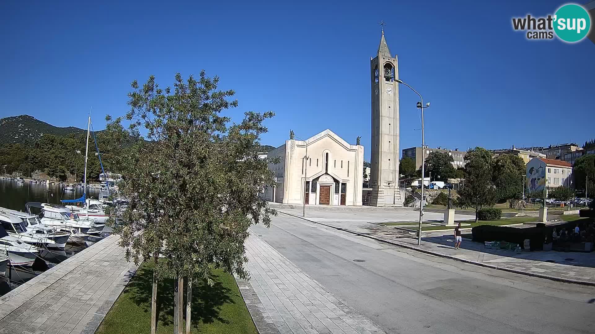 Spletna kamera Ploče | Osupljiv pogled na Rivo in katedralo