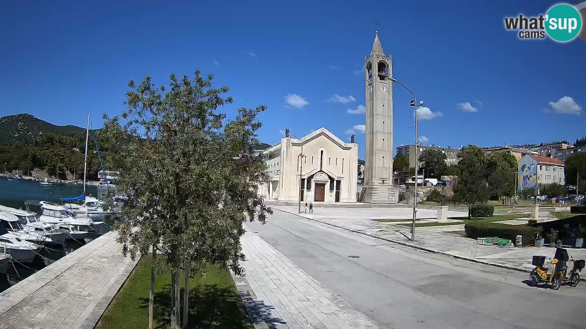 Livecam Ploce | Vues captivantes sur Riva et la cathédrale