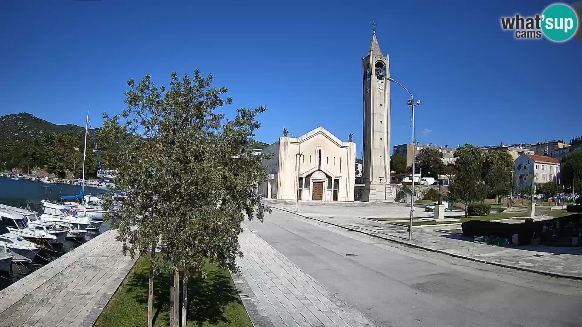 Spletna kamera Ploče | Osupljiv pogled na Rivo in katedralo