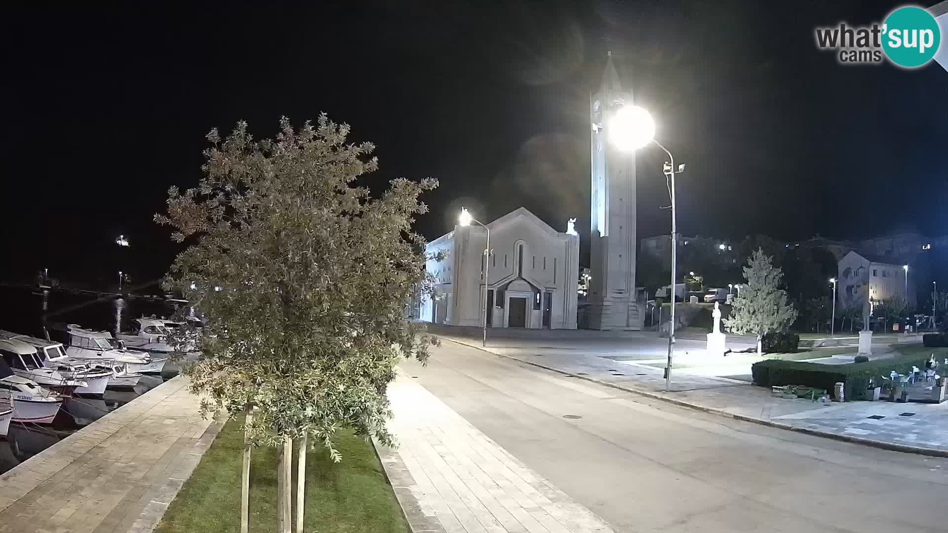 Spletna kamera Ploče | Osupljiv pogled na Rivo in katedralo