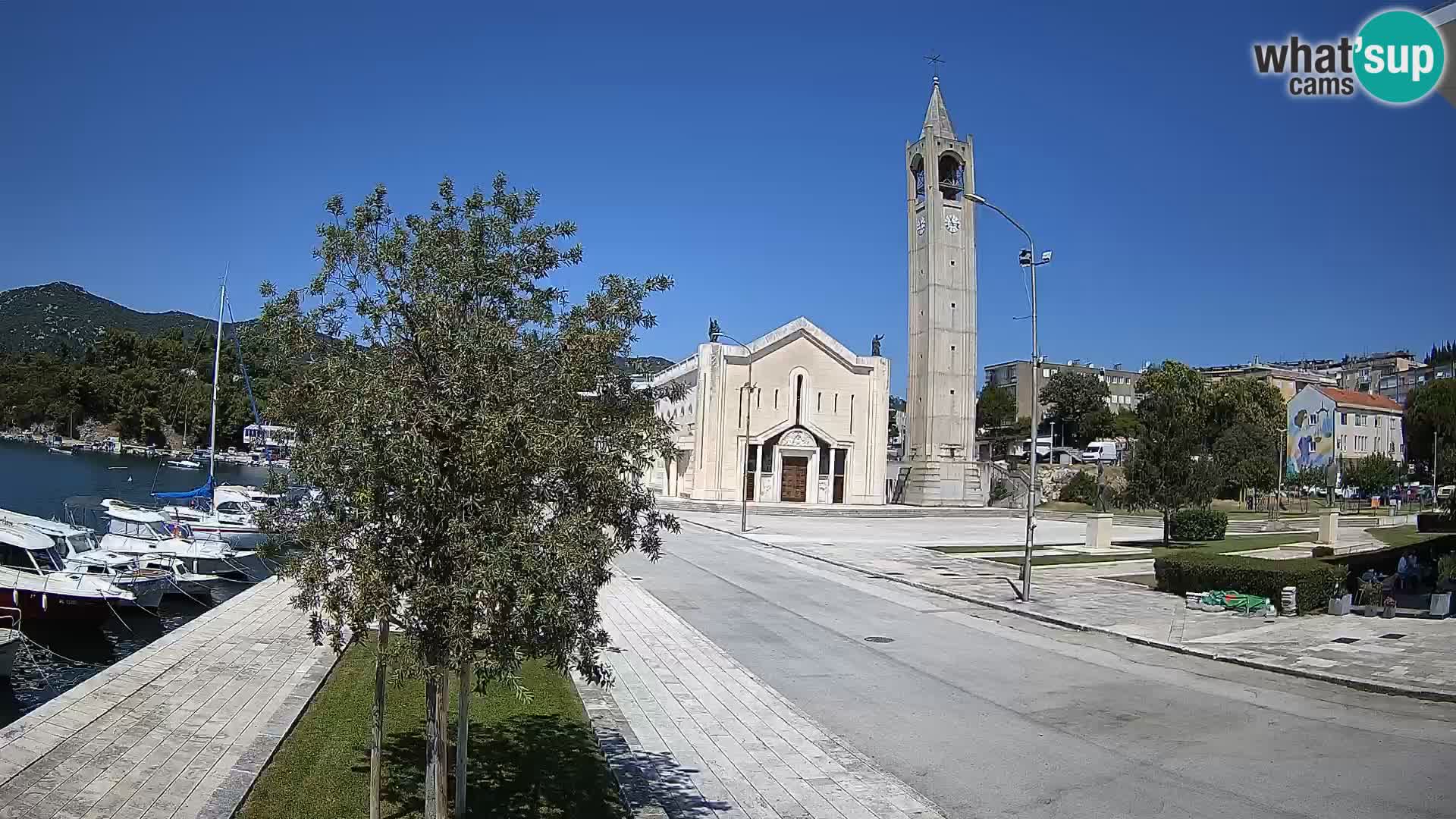 Spletna kamera Ploče | Osupljiv pogled na Rivo in katedralo