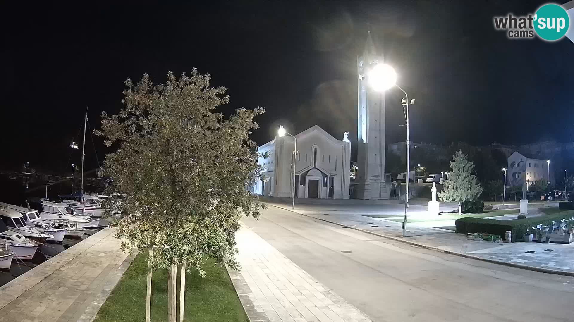 Spletna kamera Ploče | Osupljiv pogled na Rivo in katedralo