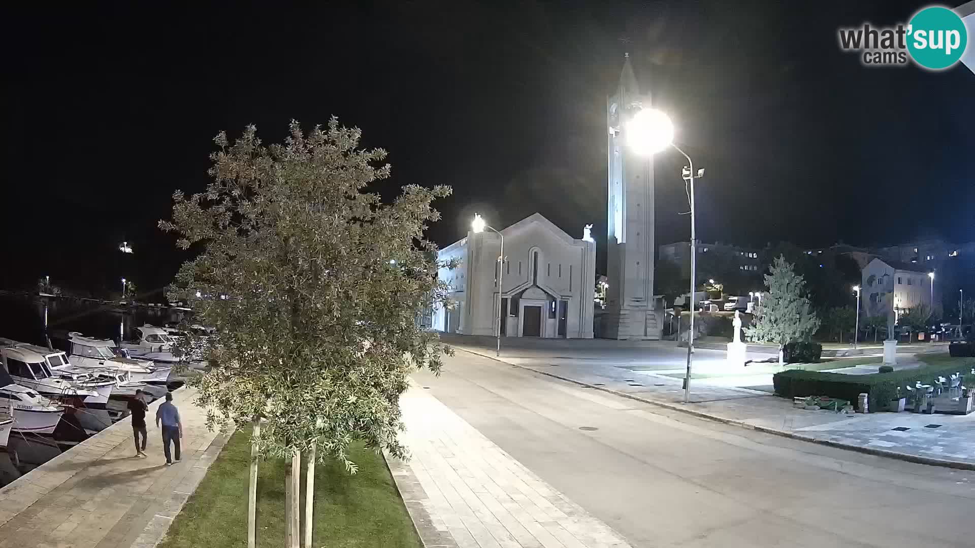 Spletna kamera Ploče | Osupljiv pogled na Rivo in katedralo