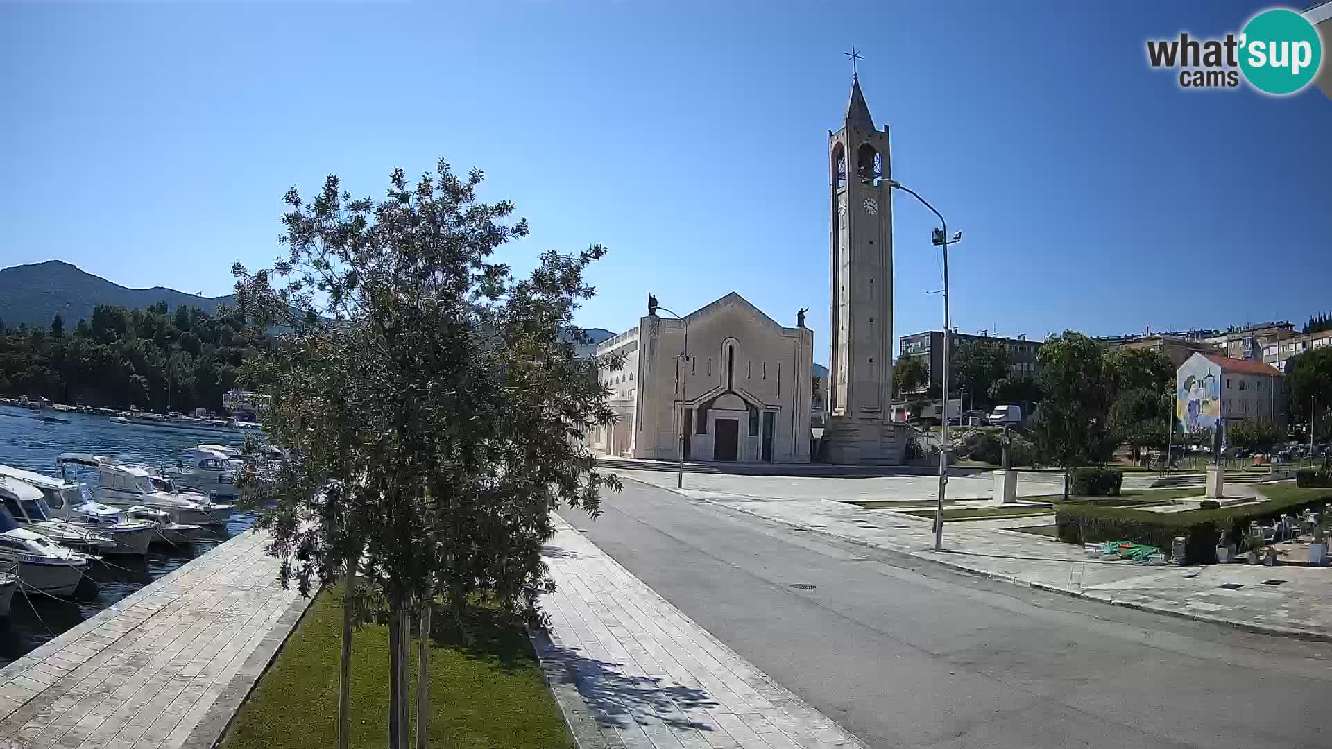 Livecam Ploce | Vues captivantes sur Riva et la cathédrale