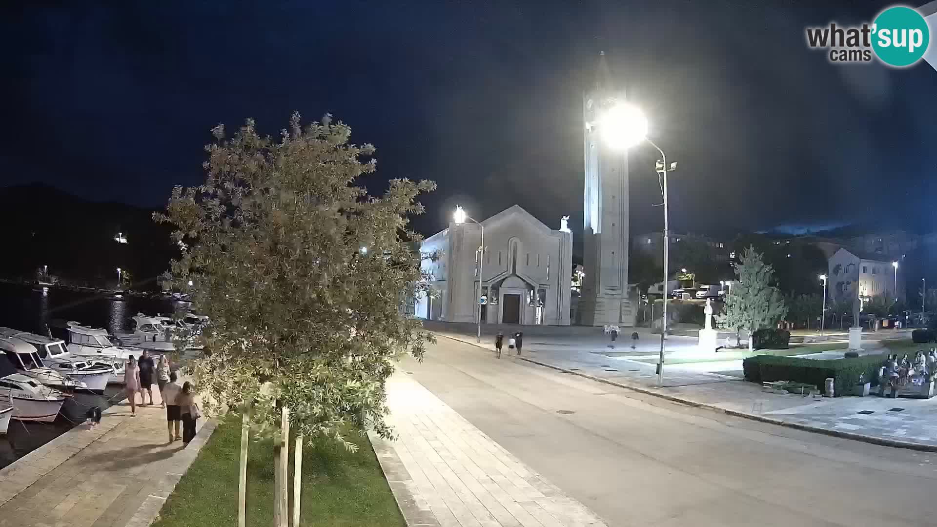 Spletna kamera Ploče | Osupljiv pogled na Rivo in katedralo