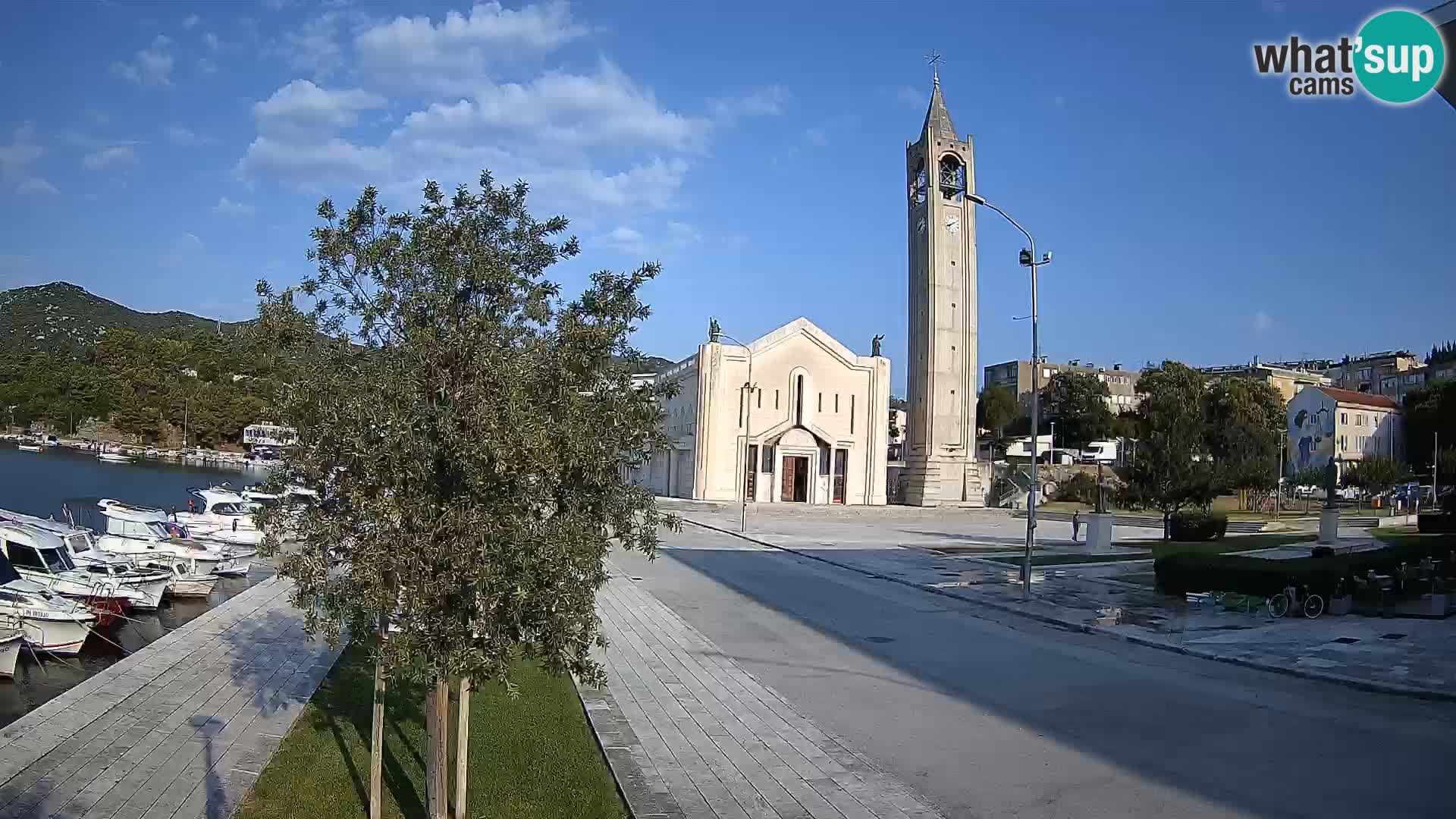 Livecam Ploce | Vues captivantes sur Riva et la cathédrale