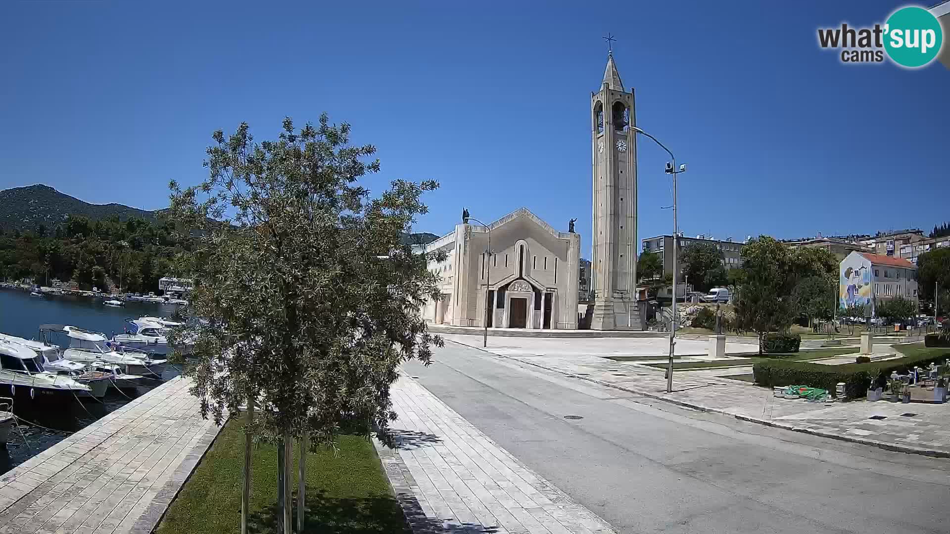 Livecam Ploce | Vues captivantes sur Riva et la cathédrale
