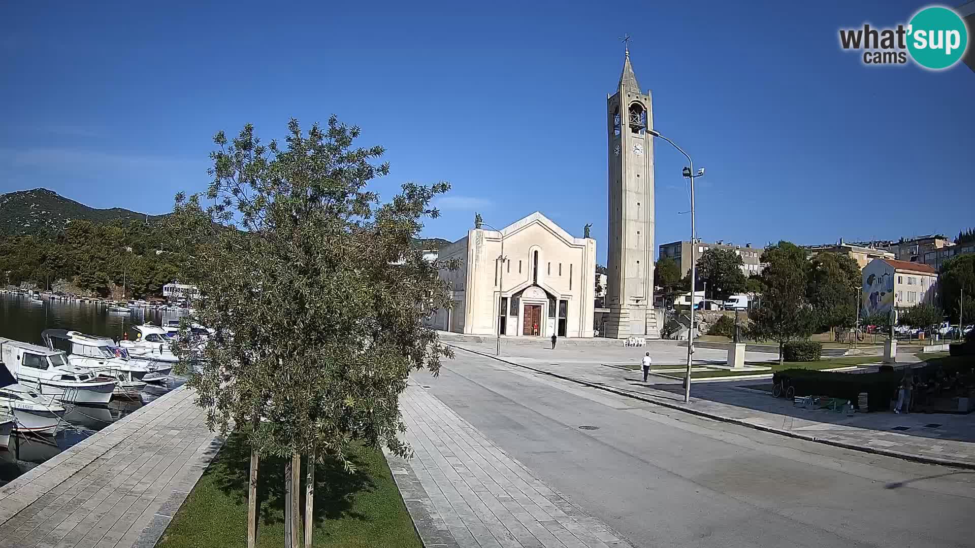 Livecam Ploce | Vues captivantes sur Riva et la cathédrale