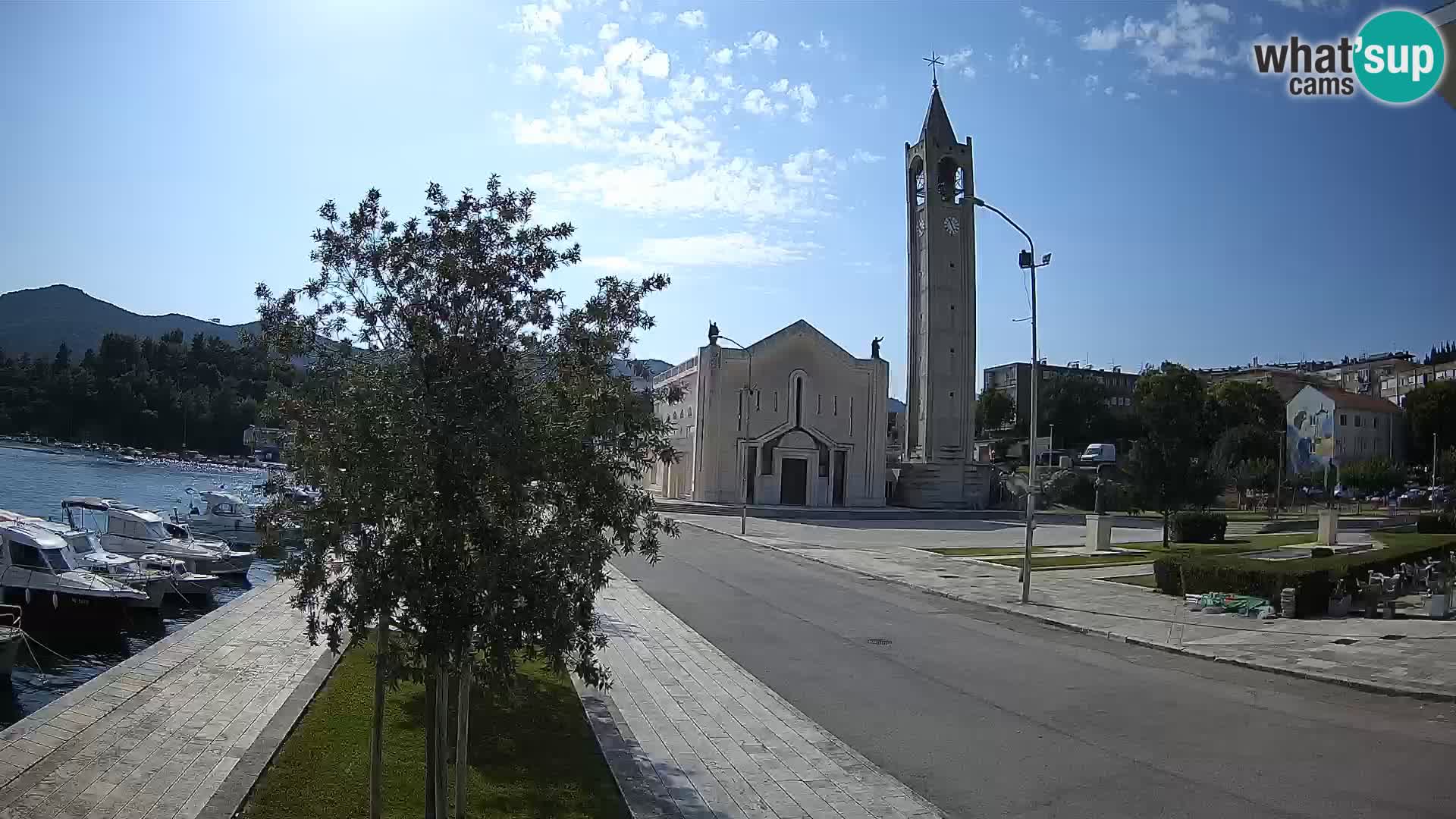 Webcam Ploče | Fesselnde Ausblicke auf Riva und die Kathedrale