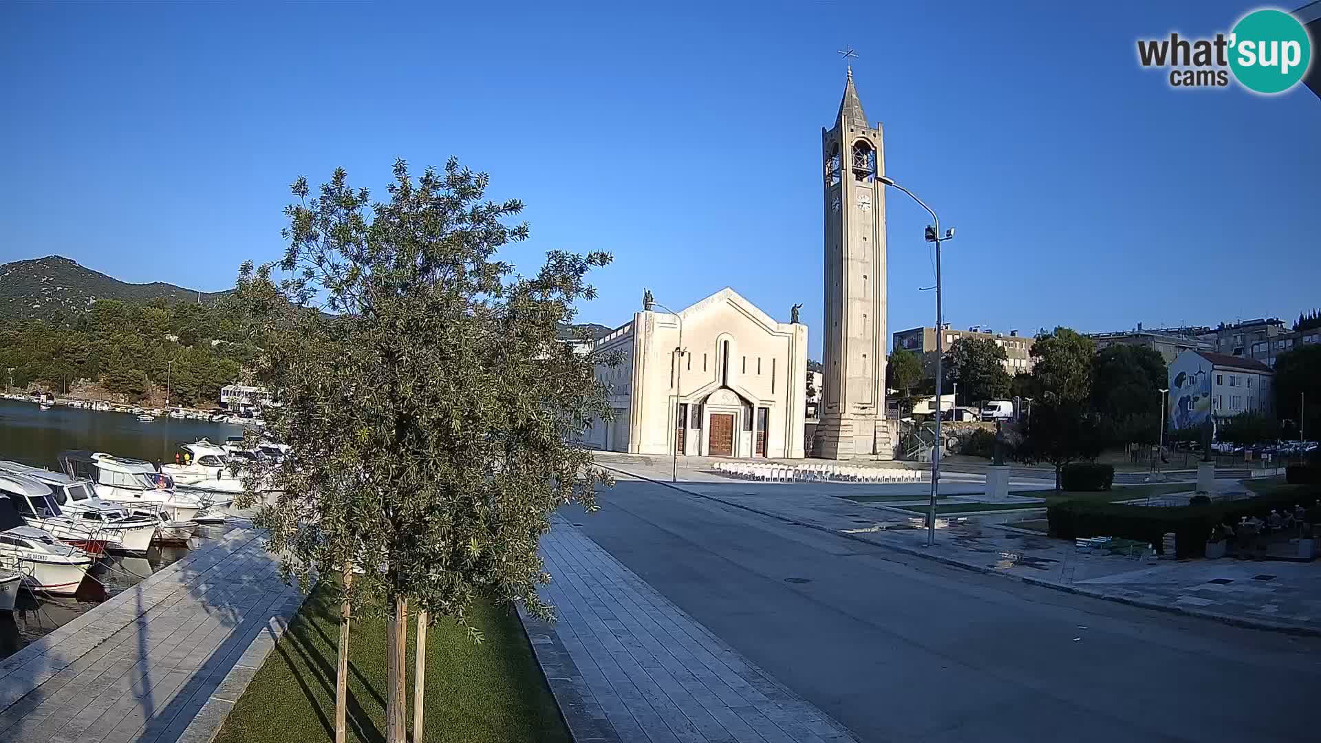 Livecam Ploce | Vues captivantes sur Riva et la cathédrale