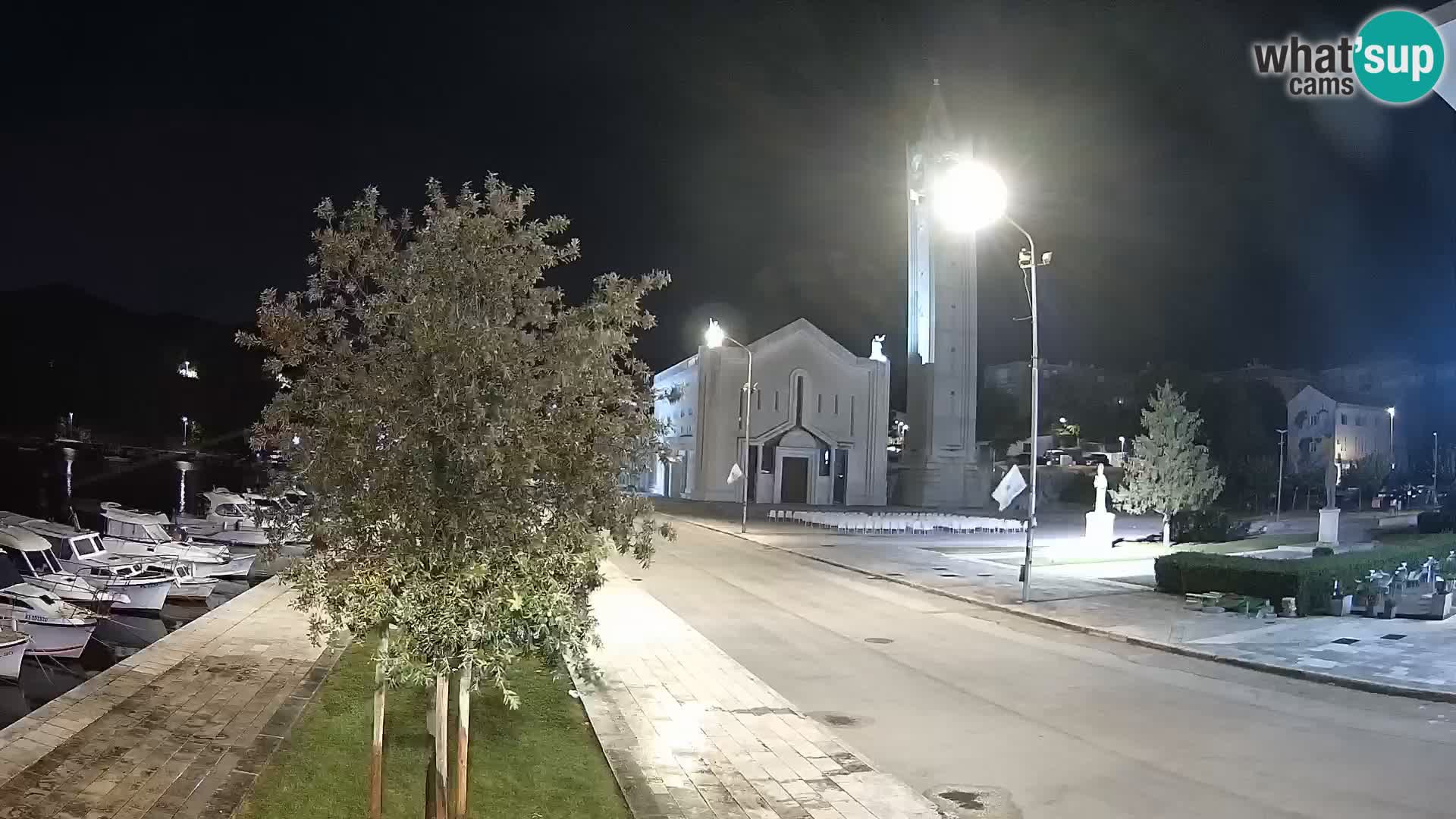 Spletna kamera Ploče | Osupljiv pogled na Rivo in katedralo