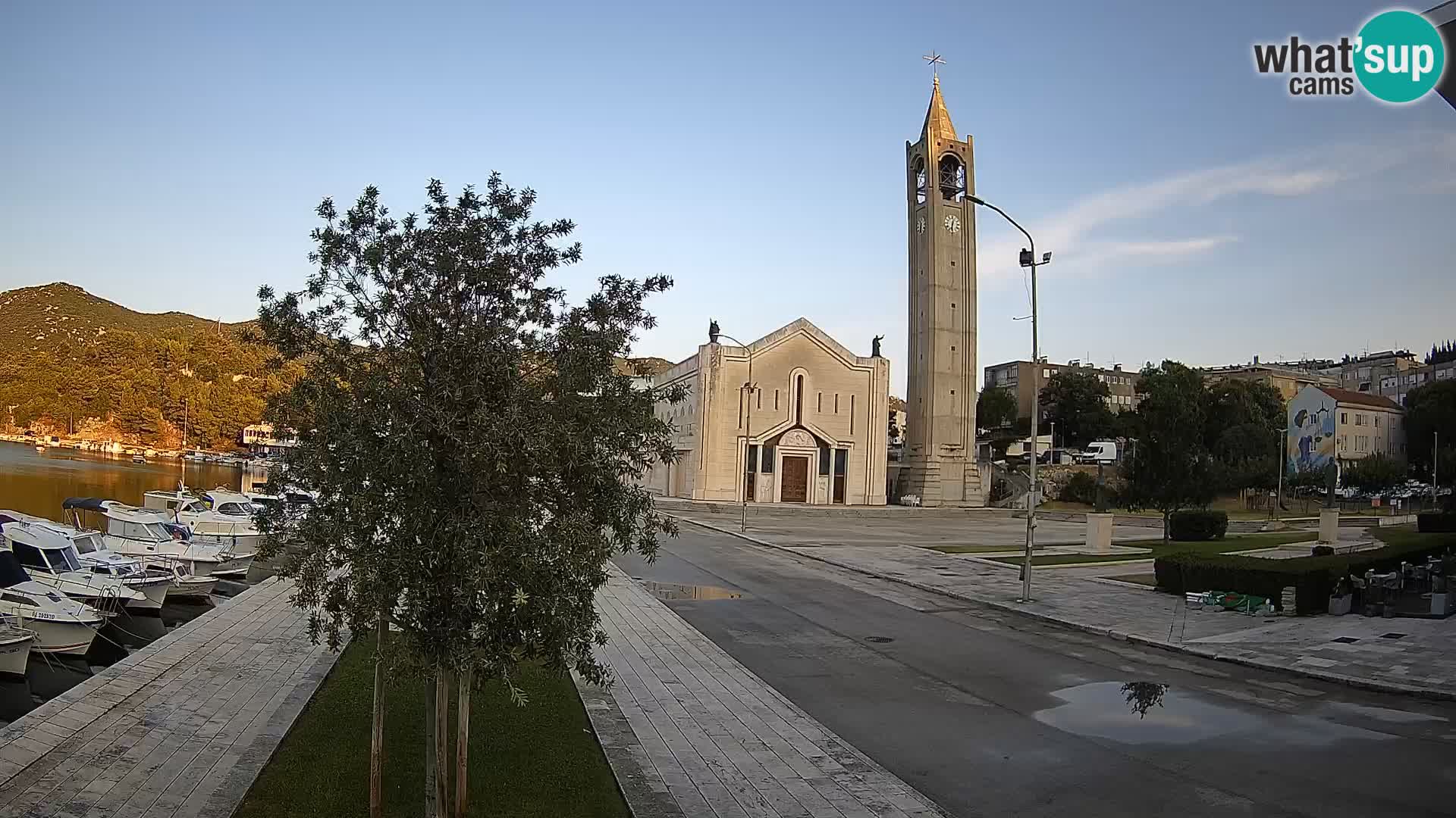 Livecam Ploce | Vues captivantes sur Riva et la cathédrale