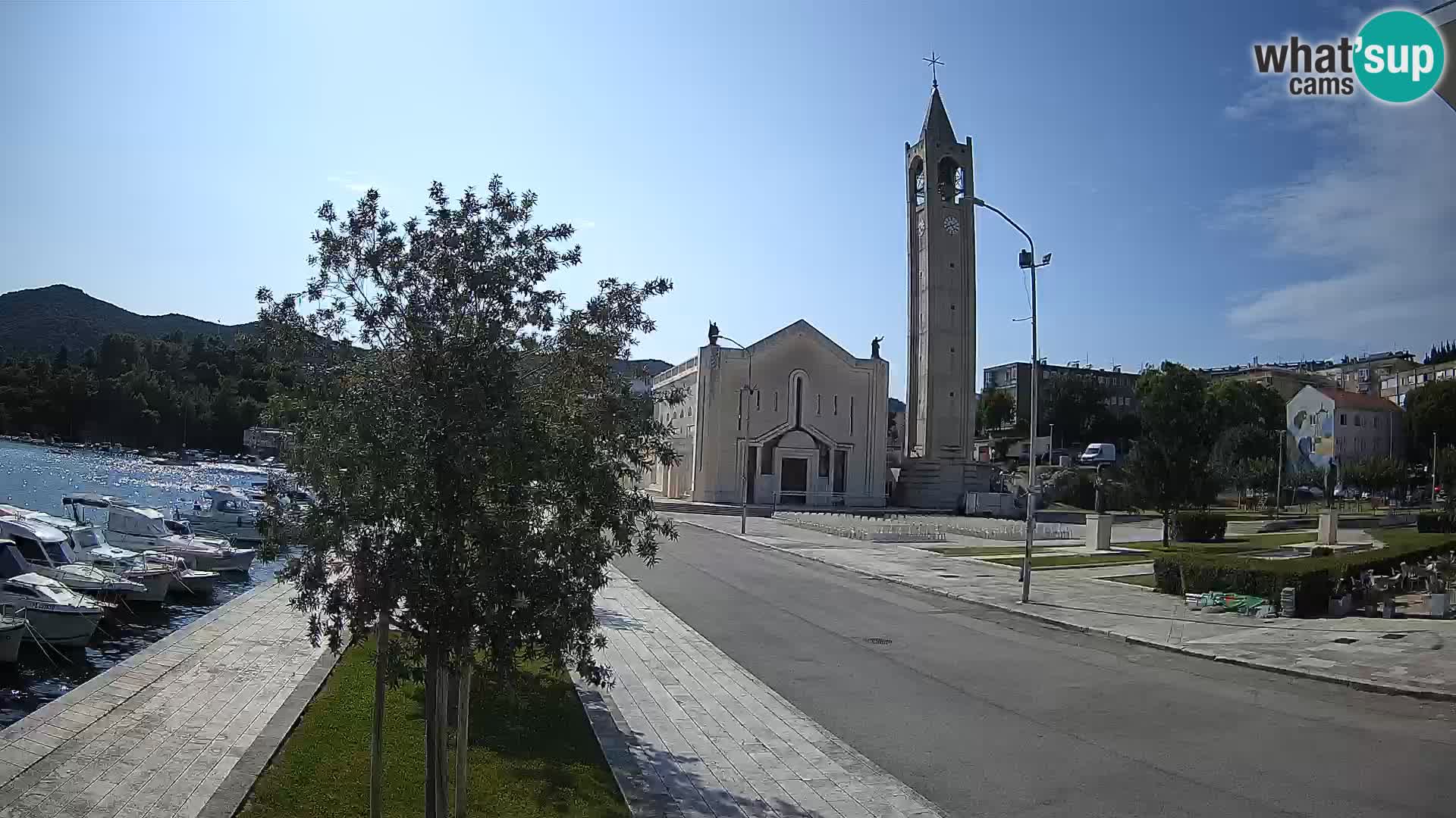 Livecam Ploce | Vues captivantes sur Riva et la cathédrale