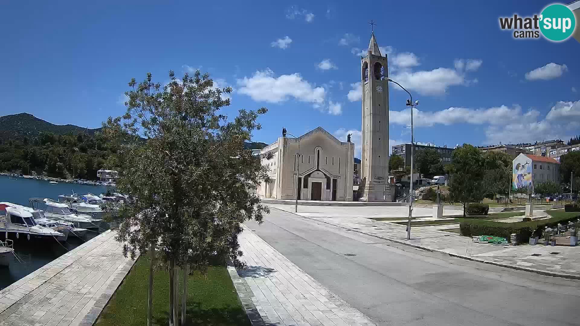 Livecam Ploce | Vues captivantes sur Riva et la cathédrale