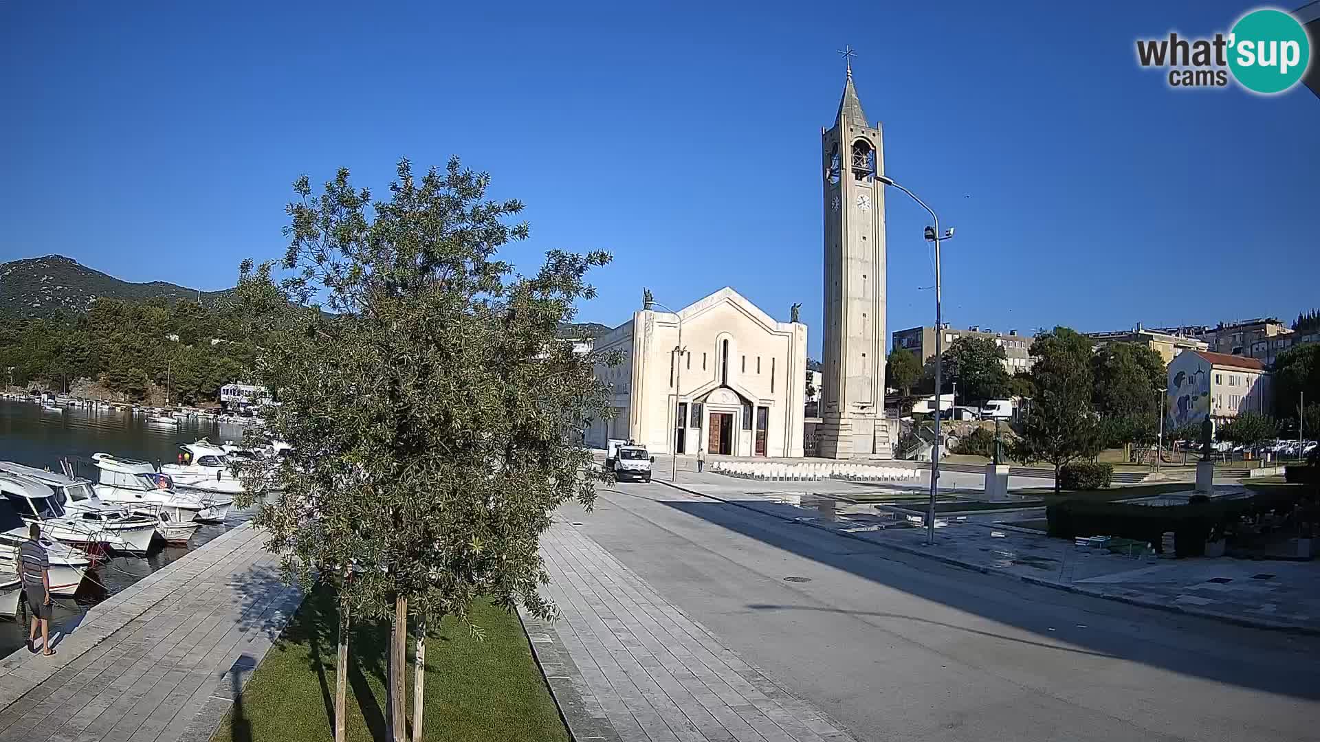 Livecam Ploce | Vues captivantes sur Riva et la cathédrale