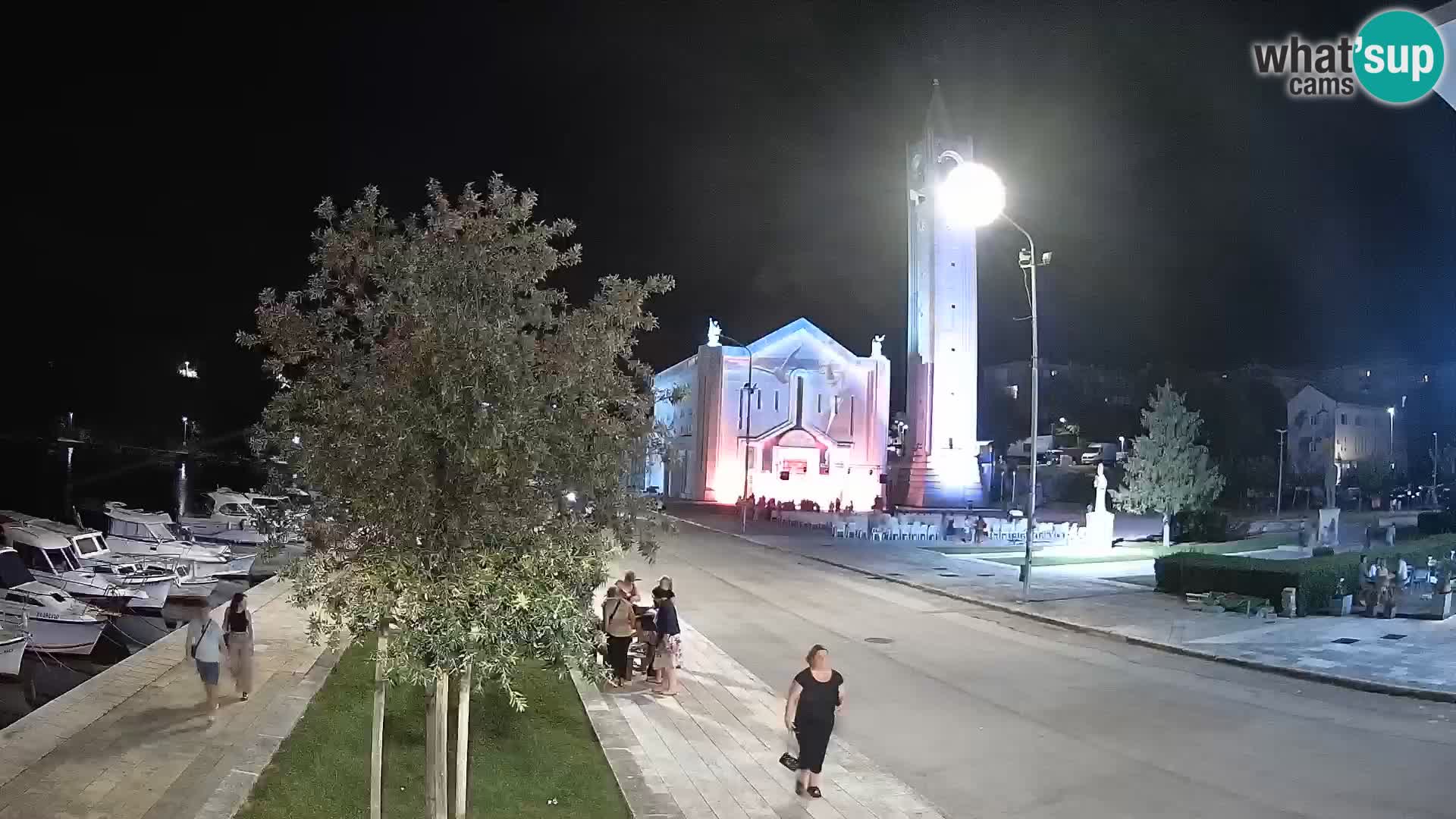 Livecam Ploce | Vues captivantes sur Riva et la cathédrale