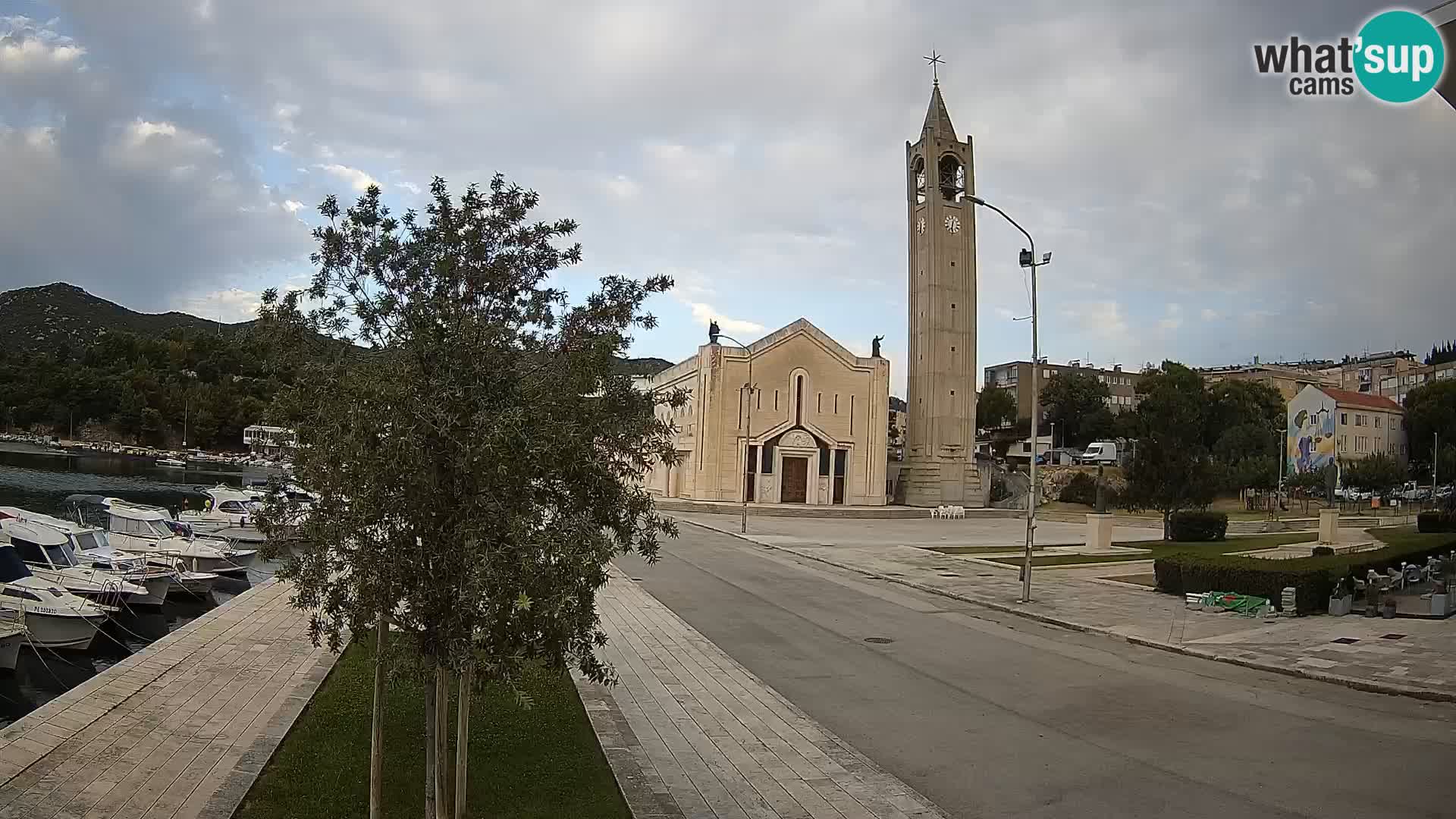 Livecam Ploce | Vues captivantes sur Riva et la cathédrale
