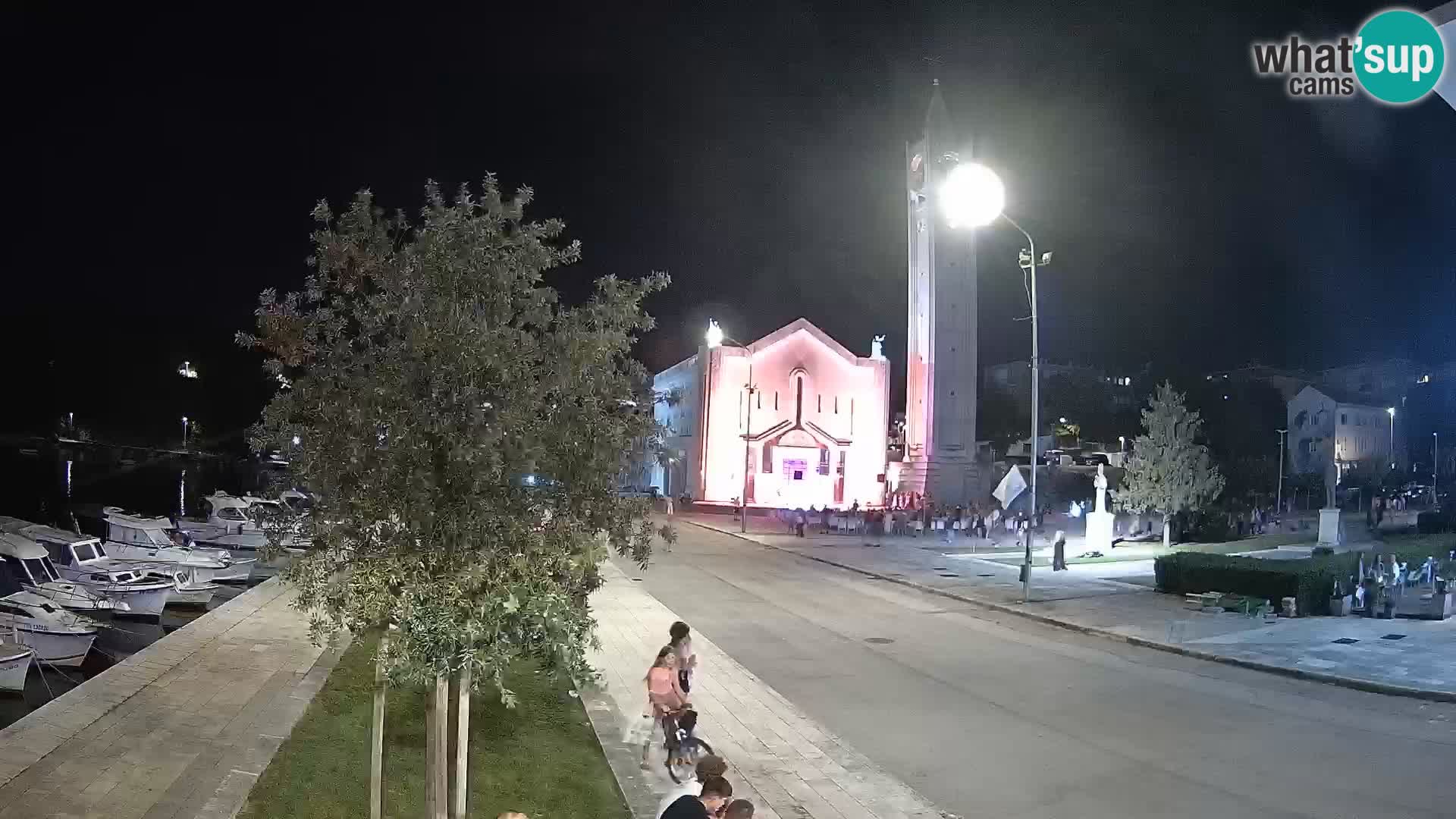 Livecam Ploce | Vues captivantes sur Riva et la cathédrale