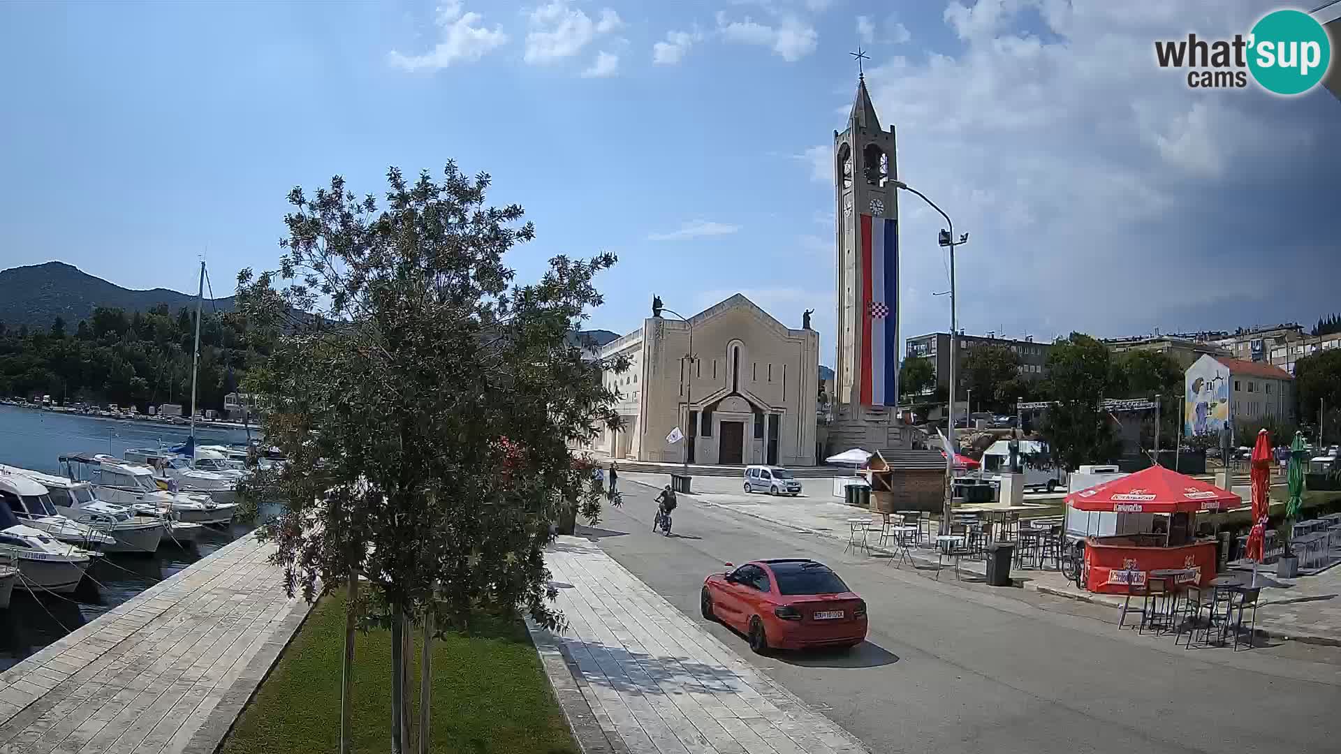 Ploče Cámara web | Vistas cautivadoras de Riva y la Catedral