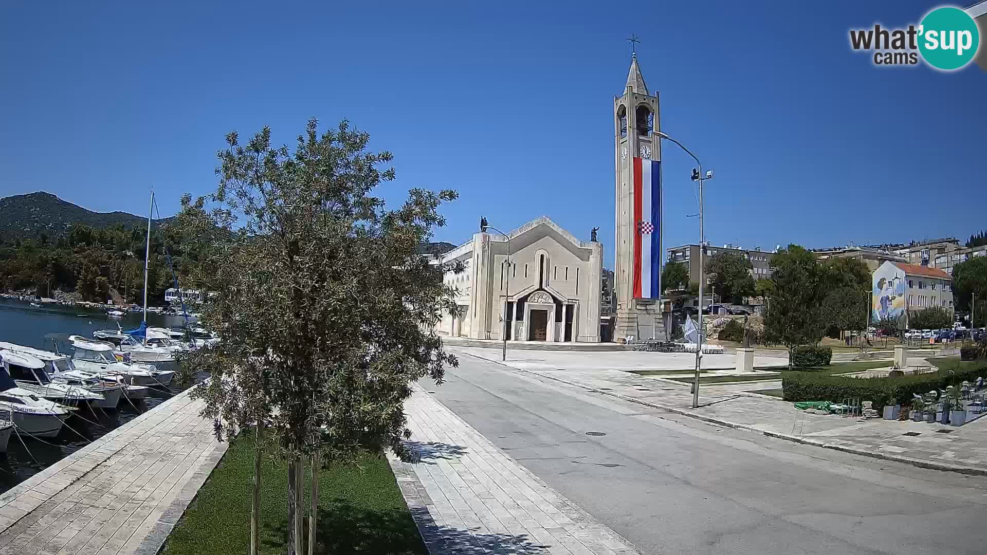 Livecam Ploce | Vues captivantes sur Riva et la cathédrale