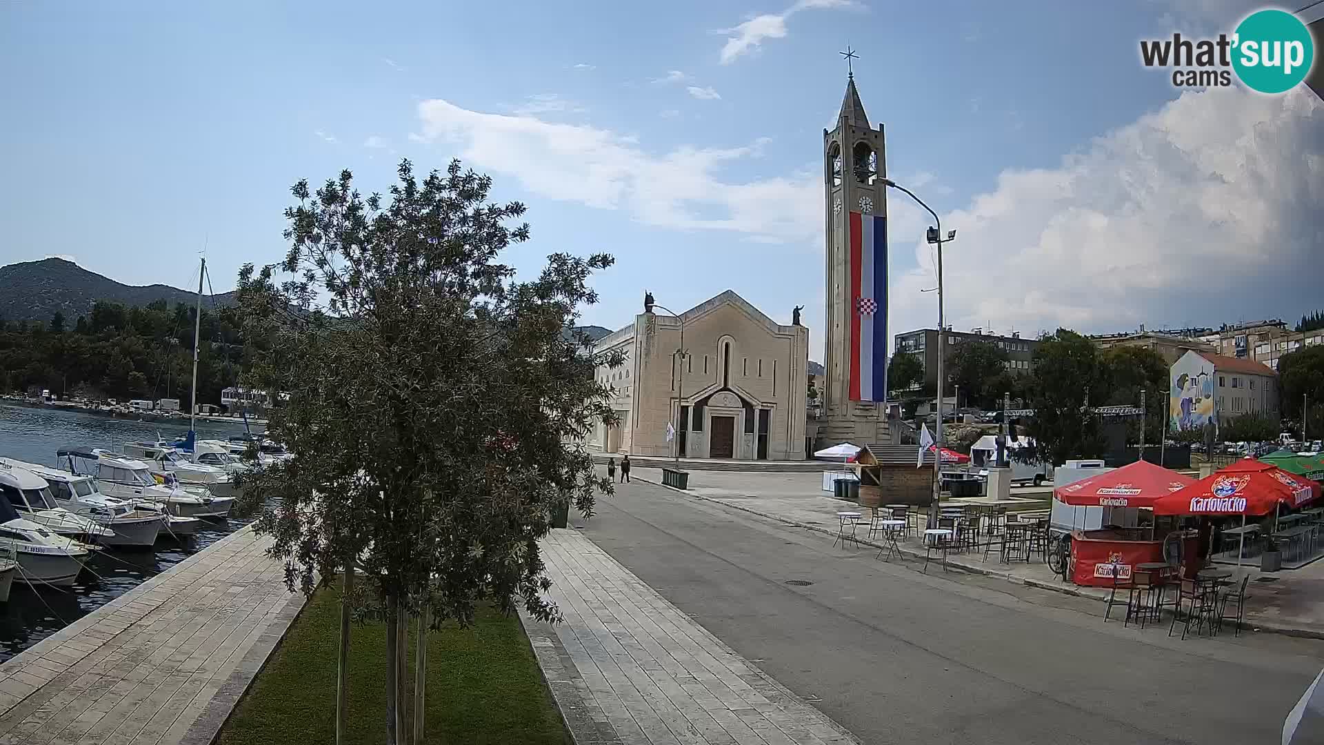 Webcam Ploče | Fesselnde Ausblicke auf Riva und die Kathedrale