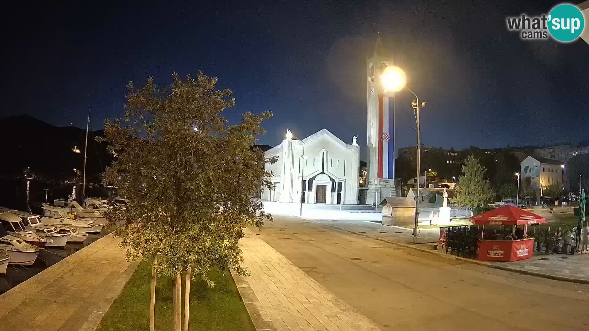 Ploče live Webcam | Accattivanti vedute della Riva e della Cattedrale